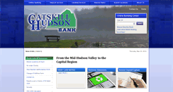 Desktop Screenshot of catskillhudsonbank.com